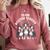 Cute Cartoon For Dog Owners Pet Team Boston Terrier Comfort Colors Sweatshirt Crimson