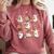 Cute Ghosts Reading Book Bookworm Halloween History Teacher Comfort Colors Sweatshirt Crimson Cute Ghosts Reading Book Bookworm Halloween History Teacher Comfort Colors Sweatshirt Crimson