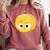 Cute Good Egg Teacher Halloween Costume Group The Big Cheese Comfort Colors Sweatshirt Crimson