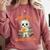 Cute Halloween Teacher Librarian Mummy Reading Books Comfort Colors Sweatshirt Crimson Cute Halloween Teacher Librarian Mummy Reading Books Comfort Colors Sweatshirt Crimson