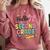 Cute Hello Second Grade Back To School Coquette Teacher Girl Comfort Colors Sweatshirt Crimson Cute Hello Second Grade Back To School Coquette Teacher Girl Comfort Colors Sweatshirt Crimson