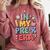 Cute Pre-K For Men Women Kindergarten Pre-K Teacher Comfort Colors Sweatshirt Crimson