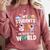 Cute School Teacher My Students Are Out Of This World Space Comfort Colors Sweatshirt Crimson