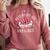 Cute Spanish Teacher Dual Language Bilingual Teacher Men Women Comfort Colors Sweatshirt Crimson