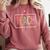 Cute Teacher Life Teach Them To Be Kind School Mom Teachers Comfort Colors Sweatshirt Crimson Cute Teacher Life Teach Them To Be Kind School Mom Teachers Comfort Colors Sweatshirt Crimson
