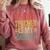 Dad My Favorite Teacher Is My Daughter Proud Daddy Comfort Colors Sweatshirt Crimson