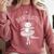 Dancolotl Ballerina Axolotl Ballet Dance Teacher Comfort Colors Sweatshirt Crimson Dancolotl Ballerina Axolotl Ballet Dance Teacher Comfort Colors Sweatshirt Crimson