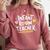 Daycare Provider Toddler Teaching Infant Room Teacher Comfort Colors Sweatshirt Crimson
