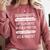 Dear Parents Your Expectations Of Teachers Should Match Men Women Comfort Colors Sweatshirt Crimson