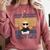 Dear Teacher I Talk To Everyone So Moving My Seat Won’t Help Comfort Colors Sweatshirt Crimson