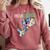 Dino Para Professional Teacher Collection T-Rex Dinosaur Paraeducator Assistant Teacher Comfort Colors Sweatshirt Crimson Dino Para Professional Teacher Collection T-Rex Dinosaur Paraeducator Assistant Teacher Comfort Colors Sweatshirt Crimson
