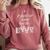 It Doesn't Get Scarier Halloween Music Teacher Costume For Men Women Comfort Colors Sweatshirt Crimson