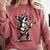Dog Playing Guitar Singing Boston Terrier For Men Women Girls Kids Comfort Colors Sweatshirt Crimson