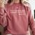 Dont Make Me Repeat Myself History History Teacher Comfort Colors Sweatshirt Crimson