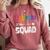 Dyslexia Awareness Month Dyslexia Teacher Therapist Comfort Colors Sweatshirt Crimson