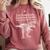 Lets Eat Kids Punctuation Saves Lives Dinosaur Teacher Comfort Colors Sweatshirt Crimson