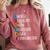 Educar Bilingual Spanish Teacher Comfort Colors Sweatshirt Crimson Educar Bilingual Spanish Teacher Comfort Colors Sweatshirt Crimson