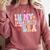 In My Educational Diagnostician Era Learning Support Teacher Comfort Colors Sweatshirt Crimson