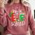 Elf Squad Pre-k Teacher Christmas Child Xmas Comfort Colors Sweatshirt Crimson