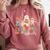 Everyone Communicates Differently Halloween SLP Sped Teacher Comfort Colors Sweatshirt Crimson Everyone Communicates Differently Halloween SLP Sped Teacher Comfort Colors Sweatshirt Crimson