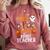 Faboolous INFANT Teacher Halloween Comfort Colors Sweatshirt Crimson