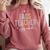 FACS Teacher Squad Colorful Appreciation Day Back To School Men Women Girls Kids Comfort Colors Sweatshirt Crimson