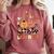 Fall In Love With Learning Teacher Retro Thanksgiving Comfort Colors Sweatshirt Crimson