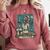 FCS Teacher Skeleton Halloween Family And Consumer Science Comfort Colors Sweatshirt Crimson