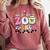 Field Zoo Trip Shirt For Teacher Second Grade Crew Comfort Colors Sweatshirt Crimson