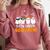 Fifth Grade Boo Crew Halloween Teacher Costume Comfort Colors Sweatshirt Crimson