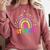 First Grade Rainbow Girls Boys Teacher Team 1st Grade Squad Comfort Colors Sweatshirt Crimson First Grade Rainbow Girls Boys Teacher Team 1st Grade Squad Comfort Colors Sweatshirt Crimson