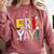 Fri-Yay Happy Friday Lovers Teacher Weekend Women Comfort Colors Sweatshirt Crimson