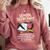 Front Office Teacher Admin Meaning School Secretary Comfort Colors Sweatshirt Crimson