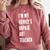 Funny Art Teacher Comfort Colors Sweatshirt Crimson