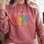 Your Future Is Bright Kindergarten Teacher Life Men Women Comfort Colors Sweatshirt Crimson Your Future Is Bright Kindergarten Teacher Life Men Women Comfort Colors Sweatshirt Crimson
