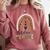 Future Teacher Boho Rainbow Leopard New Grad Student Comfort Colors Sweatshirt Crimson Future Teacher Boho Rainbow Leopard New Grad Student Comfort Colors Sweatshirt Crimson