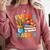Future Teacher Costume For Kids Back To School Boy Girl Comfort Colors Sweatshirt Crimson