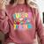 Future Teacher Kid's Career Comfort Colors Sweatshirt Crimson Future Teacher Kid's Career Comfort Colors Sweatshirt Crimson