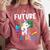 Future Teacher School Teacher Female Comfort Colors Sweatshirt Crimson Future Teacher School Teacher Female Comfort Colors Sweatshirt Crimson