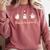 Ghost Ballet Dancer Halloween Dance Teacher Pas De Boo-Rée Comfort Colors Sweatshirt Crimson Ghost Ballet Dancer Halloween Dance Teacher Pas De Boo-Rée Comfort Colors Sweatshirt Crimson