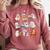 Ghost Reading Teacher Halloween Librarian Book Lover School Comfort Colors Sweatshirt Crimson Ghost Reading Teacher Halloween Librarian Book Lover School Comfort Colors Sweatshirt Crimson