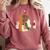 Ghosts Reading Books Teacher Halloween Librarian Boooks Comfort Colors Sweatshirt Crimson Ghosts Reading Books Teacher Halloween Librarian Boooks Comfort Colors Sweatshirt Crimson