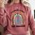 Good Day To Teach Tiny Musicians Piano Music Teacher Women Comfort Colors Sweatshirt Crimson