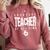 Greatest Teacher Of All Time Teachers Day 1 Teacher Goat Comfort Colors Sweatshirt Crimson Greatest Teacher Of All Time Teachers Day 1 Teacher Goat Comfort Colors Sweatshirt Crimson