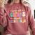 Groovy Some Call It Chaos We Call It Kindergarten Teacher Comfort Colors Sweatshirt Crimson Groovy Some Call It Chaos We Call It Kindergarten Teacher Comfort Colors Sweatshirt Crimson