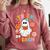 Groovy Halloween Trick Or Teach Retro Floral Ghost Teacher For Men Women Kids Comfort Colors Sweatshirt Crimson Groovy Halloween Trick Or Teach Retro Floral Ghost Teacher For Men Women Kids Comfort Colors Sweatshirt Crimson