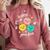 Groovy Happy To See Your Face Teacher School Appreciation Comfort Colors Sweatshirt Crimson Groovy Happy To See Your Face Teacher School Appreciation Comfort Colors Sweatshirt Crimson