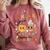 Groovy Pumpkin Spice Makes Teacher Nice Fall Thanksgiving Comfort Colors Sweatshirt Crimson Groovy Pumpkin Spice Makes Teacher Nice Fall Thanksgiving Comfort Colors Sweatshirt Crimson
