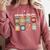 Groovy Teaching Is My Jam Teacher Appreciation Comfort Colors Sweatshirt Crimson Groovy Teaching Is My Jam Teacher Appreciation Comfort Colors Sweatshirt Crimson