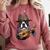 Guitar Shirt Boston Terrier Dog Playing Acoustic Guitar Comfort Colors Sweatshirt Crimson